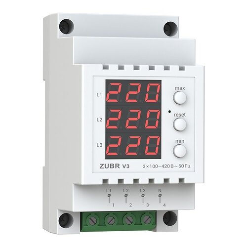 Трифазний вольтметр Zubr V3