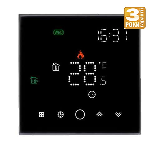 Терморегулятор EcoTerm Smart WIFI Black